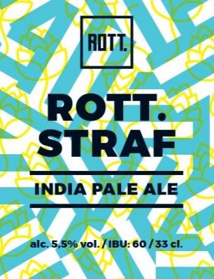 ROTT.straf speciaalbier logo ROTT.straf speciaalbier logo